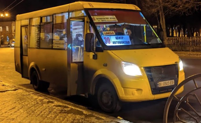 Частные перевозчики Полтавы будут обрабатывать транспорт дезинфекторами