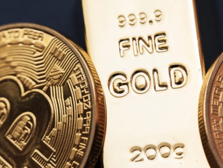 Падение цены BTC сильно коррелирует с золотом и акциями